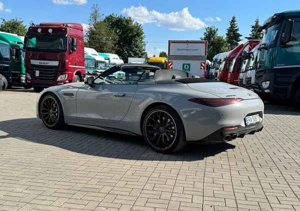 Mercedes-Benz SL cena 515000 przebieg: 4000, rok produkcji 2022 z Warszawa małe 407